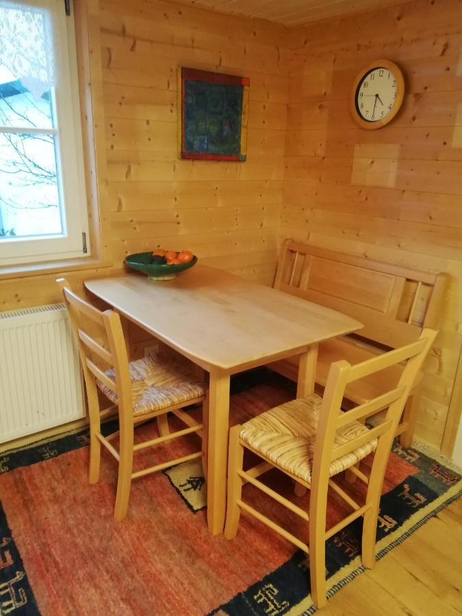 Gemuetliche Wohnung In Einfamilienhaus Alberschwende Exterior foto